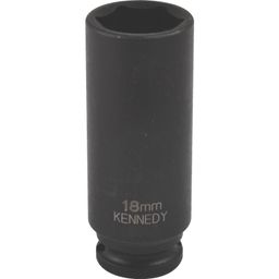 Deep Impact Sockets, 3/8in. Square Drive, Metric thumbnail-1