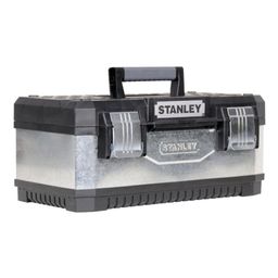 Galvanised Metal Tool Box thumbnail-3