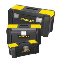 Essential Toolbox, Metal Latches, Black & Yellow thumbnail-0