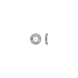 Curved Spring Lock Washer, Metric - Spring Steel - BZP - DIN 128 A thumbnail-0