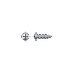 Self Tapping Screw, Metric - Steel - Pozi Pan Head - DIN 7981 C - Z thumbnail-0