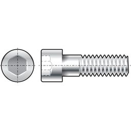 Socket Head Cap Screws, Metric - A2 Stainless Steel - DIN 912 thumbnail-0