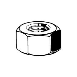 Hexagon Nut, Metric - Plastic Polyamide - Nylon - Grade PA 6.6 - DIN 934 (1987) thumbnail-1