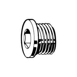 Hexagon Socket Screw Plug Pipe Thread - BSP - Parallel - A4 Stainless Steel - DIN 908 thumbnail-3