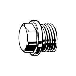 Hexagon Head Screw Plug - Cylindrical Pipe Thread - Brass - G Series - DIN 910 thumbnail-0