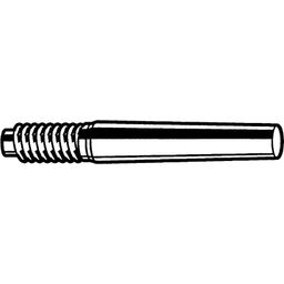 Taper Pin, Metric - Steel - Standard (Self - Colour) - with External Thread - Ground - DIN 7977 thumbnail-2