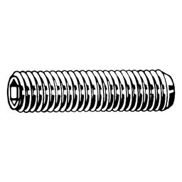 Socket Set Screw, Metric - Steel - BZP - Grade 14.9 - Cup Point - DIN 916 thumbnail-2