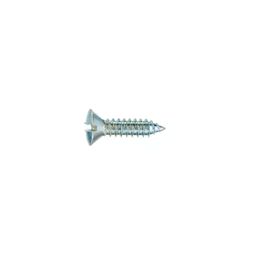 Self Tapping Screw, Metric - Steel - BZP (Bright Zinc Plated) - Slotted Countersunk - DIN 7972C thumbnail-0