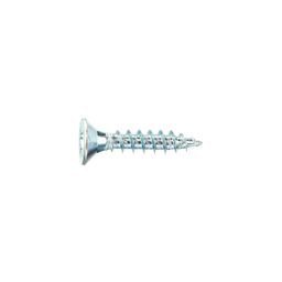 Woodscrew, ST (Self Tapping) - Steel - BZP (Bright Zinc Plate)  - Pozi - Countersunk Chipboard Screw With Hole thumbnail-0