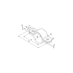 Metric Half Pipe Hose Clamps  thumbnail-1