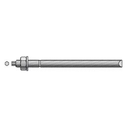 Chemical Fixing Rods, Metric - Steel - Hot Dip Galvanised thumbnail-0