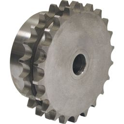 10B-2 (5/8" x 3/8") - Duplex Sprockets - Pilot Bore thumbnail-0