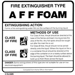 Extinguishant Labels
 thumbnail-1