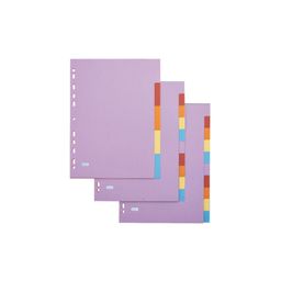 A4 Pastel Colours Card Dividers
 thumbnail-0