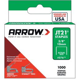 Arrow Fastener T25 Staples - Round Crown, Pack Qty 1000 thumbnail-0