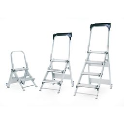 Easy Slope Aluminium Folding Platform Step Ladders thumbnail-0