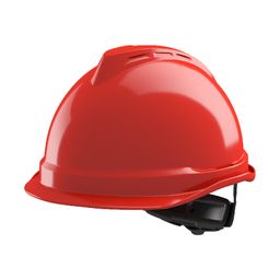 V-GARD 520 Non-Vented Safety Helmet with FAS-TRAC III Suspension and Integrated PVC Sweatband thumbnail-3