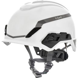 V-Gard H1 Vented/Non-Vented Safety Helmet with FAS-TRAC III Suspension and Sewn Fabric Sweatband thumbnail-1