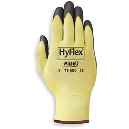 Kevlar® Gloves, Cut Resistant, Yellow/Black thumbnail-0