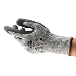 EDGE® 48-706 Cut Resistant Gloves, Grey & Black thumbnail-0