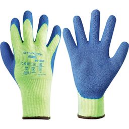 ActivArmr® Hi-Vis Palm-side Coated Yellow/Blue Gloves thumbnail-0