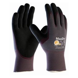 MaxiDry NBR Palm Coated Knit Wrist Gloves thumbnail-0