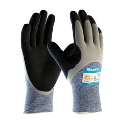 Cut Resistant Gloves, NBR Coated, Black/Purple/Grey thumbnail-0