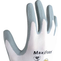 MaxiFoam® 34-800 Palm Coated Gloves, White & Grey thumbnail-3