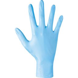 Disposable Hybrid Examination Gloves, Blue, Pack of 100 thumbnail-3