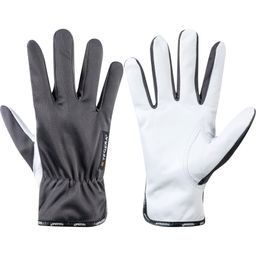 Tegera® 114 General Handling Leather Gloves, Grey & White thumbnail-0