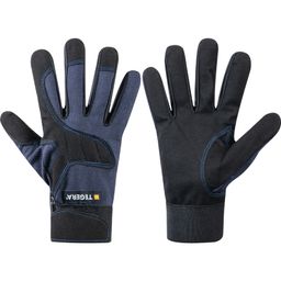 CAT II Tegera® 320 Synthetic Leather Gloves, Blue & Black thumbnail-0