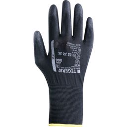 866 Tegera Palm-side Coated Black Gloves thumbnail-3