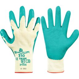 310 Mechanical Hazard Latex Coated Grip Gloves, Green thumbnail-0