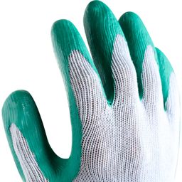 CAT II Showa™ 350R Nitrile Coated Grip Gloves, Grey/Green thumbnail-2