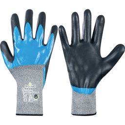 376R Multi-Purpose Nitrile Grip Glove, Blue & Grey thumbnail-0