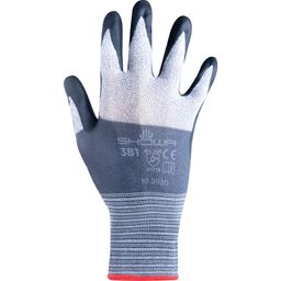 Nitrile Coated Grip Gloves, Black/Grey thumbnail-3