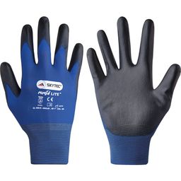 Ninja Lite­™ PU Coated Gloves, Mechanical Hazard, Blue/Black  thumbnail-0