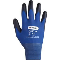 Ninja Lite­™ PU Coated Gloves, Mechanical Hazard, Blue/Black  thumbnail-1