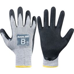 KryTech 580 Cut Resistant Gloves, Nitrile Coated, Grey/Black thumbnail-0