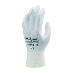 PX140 Palm-side Coated Grey/White Gloves thumbnail-0