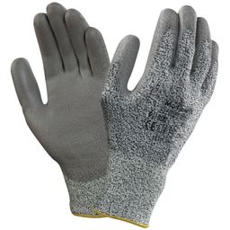 Cut Resistant Gloves, PU Coated, Grey thumbnail-0