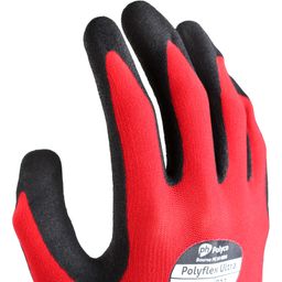 Polyflex® Ultra Palm Coated Safety Gloves, Red/Black  thumbnail-3