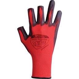 Matrix® Fingerless Fully Coated Black/Red Gloves thumbnail-4