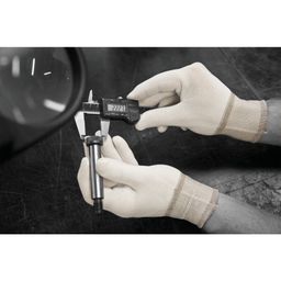 CAT II Pure Dex Nylon™ Inspection Gloves, White thumbnail-3