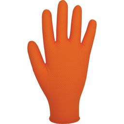 CAT I Finite® Orange Nitrile Disposable Gloves, Pack of 100 thumbnail-0