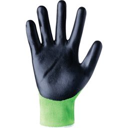 Level C Cut-Resistant Work Gloves, Foam Nitrile Coating, Green/Black thumbnail-2