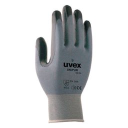 6634 Unipur Palm-side Coated Grey/Black Gloves thumbnail-0