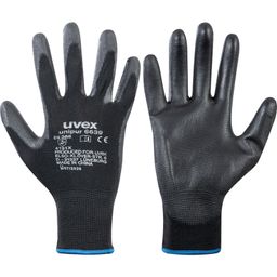 Unipur 60248 Palm Coated Mechanical Hazard Gloves, Black thumbnail-0