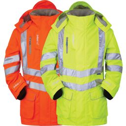 Mesh Lined Hi-Vis Breathable Storm Coat thumbnail-0