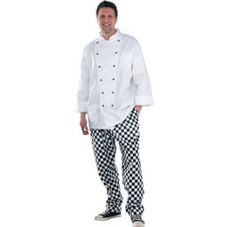 CCCTBLW Men's Black & White Chef Trousers thumbnail-0